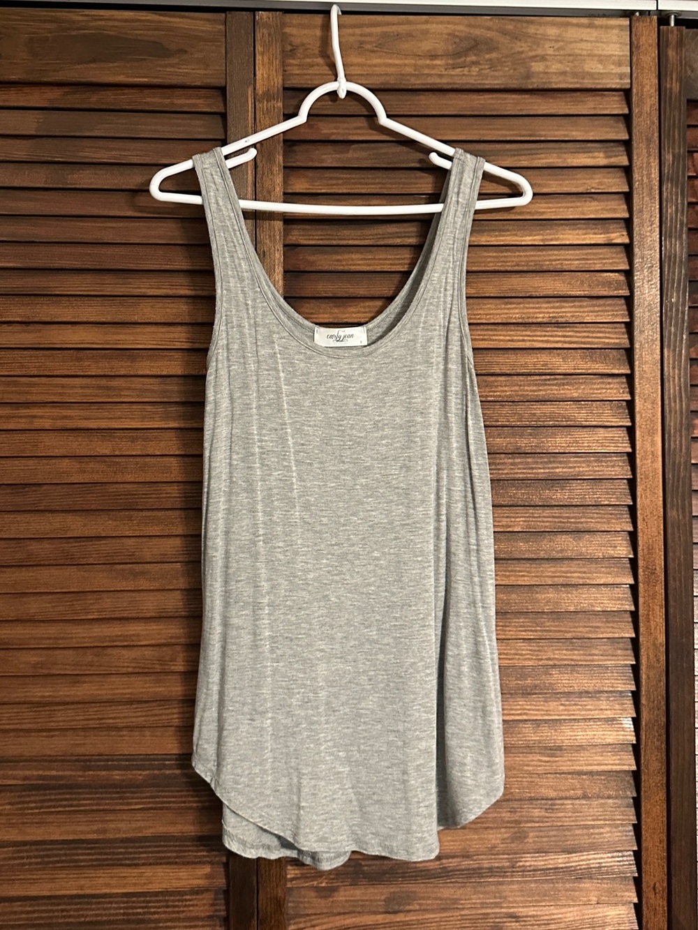 CJLA Light Heather Gray Tank Top - Women’s Small